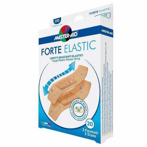 Cerotto Master-aid Elastic 20 Pezzi 2 Formati