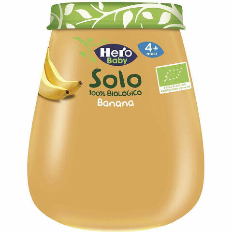 Hero Solo Omogeneizzato Banana 100% Bio 120 G