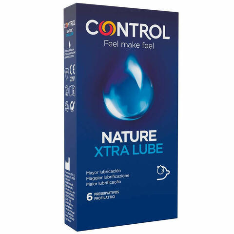 Profilattico Control Nature 2,0 Xtra Lube 6 Pezzi