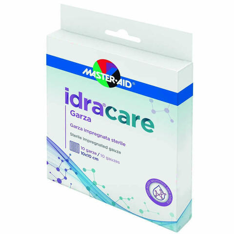 Master-aid Idracare Garza Impregnata 10x10 Cm 10 Pezzi