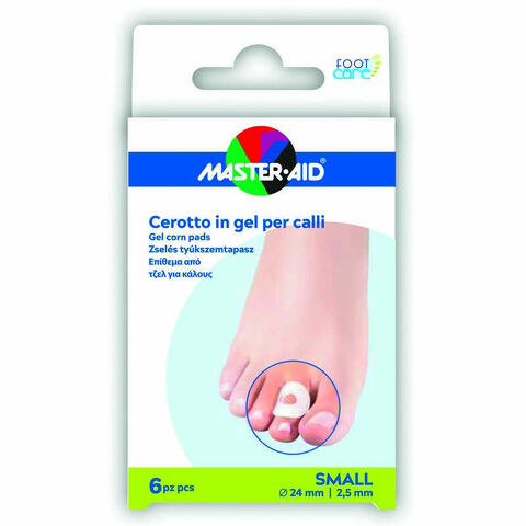 Master-aid Foot Care Cerotto Gel Calli Taglia S 6 Pezzi