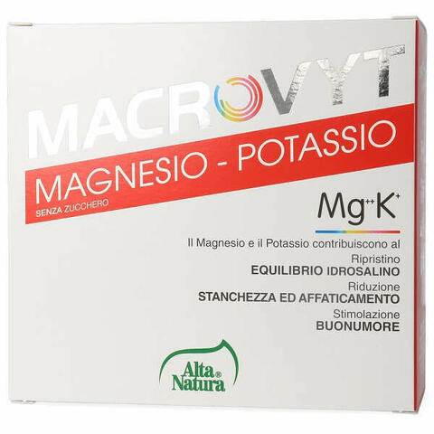 Macrovyt Magnesio/potassio 18 Bustineine