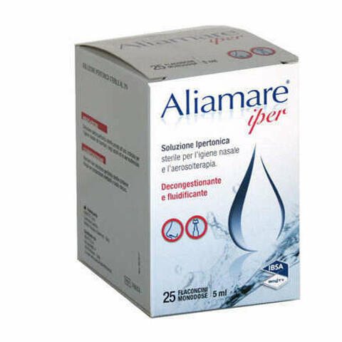 Aliamare 25 Flaconcini Ipertonici Da 5ml