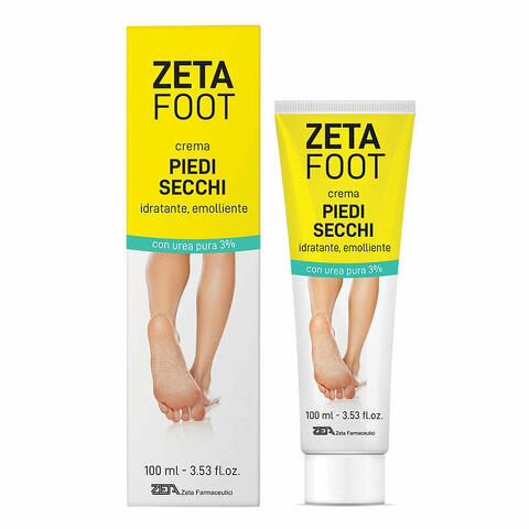 Zetafoot Crema Piedi Secchi 100ml