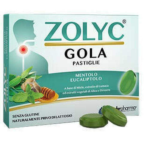 Zolyc Gola Mentolo/eucalipto 36 Pastiglie