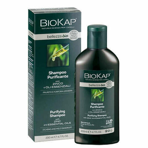 Biokap Bellezza Bio Shampoo Purificante Cosmos Ecocert 200ml