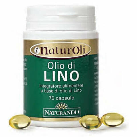 I Naturoli Olio Di Lino 70 Capsule Molli