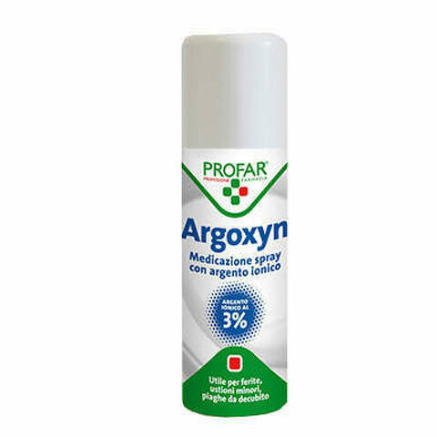 Argoxyn Medicazione Spray Argento Ionico 2,5% 125ml