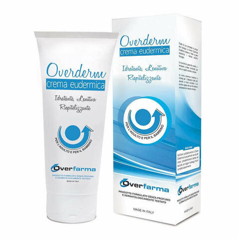 Overderm Crema Eudermica Idratante Lenitiva Per Adulti E Bambini 75ml