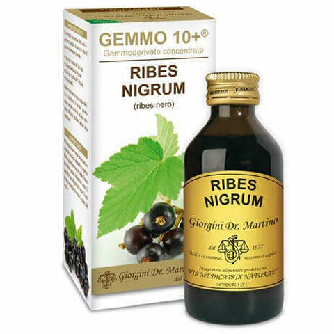 Gemmo 10+ Ribes Nero 100ml Liquido Analcolico