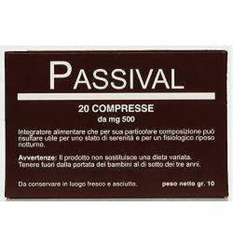 Passival Estratto Erboristico 20 Compresse