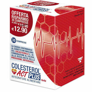  - Colesterol Act Plus Forte 30 Compresse