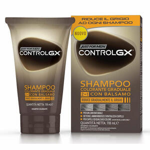  - Just For Men Control Gx Shampoo Colorante Graduale 2 In 1 Con Balsamo 150ml