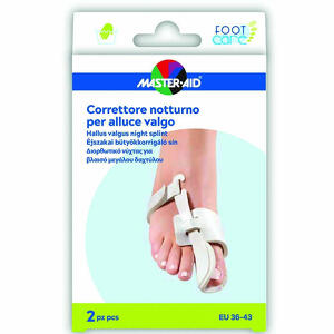  - Master-aid Foot Care Correttore Notte Alluce Valgo Eu 36-43 2 Pezzi