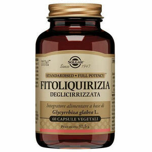  - Fitoliquirizia Deglicirizzata 60 Capsule Vegetali