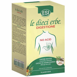 Esi - Esi Le Dieci Erbe Digestione No Acid 16 Pocket Drink Gusto Liquirizia 20ml