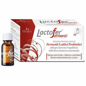 Paladin Pharma - Lactofer Fermenti 10 Flaconcini 10ml
