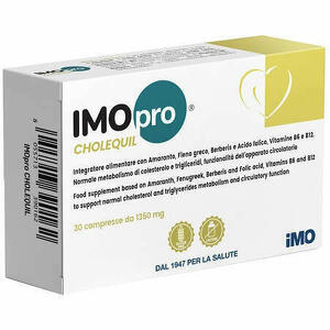 Imo - Imopro Cholequil 30 Compresse 1,35 G