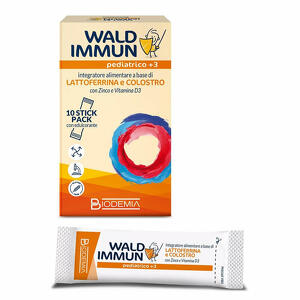 Wald immun - Wald immun pediatrico +3 10 stick gusto cioccolato