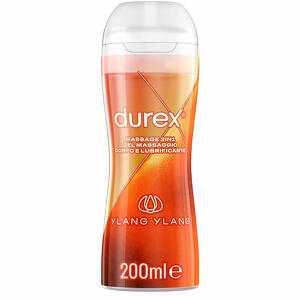 Ylang ylangsensuale - Durex massage 2 in 1 gel massaggio corpo e lubrificante ylang ylang 200ml