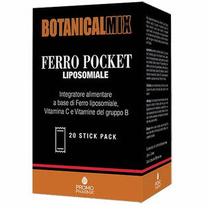 Promopharma - Ferro pocket botanical mix 20 stick da 2 g
