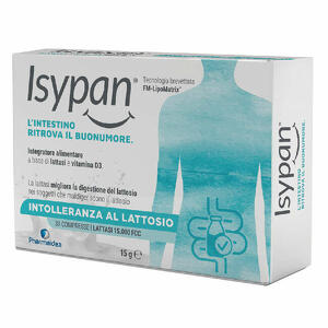 Isypan - Isypan intolleranza lattosio 30 compresse