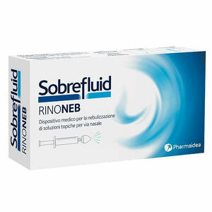 Sobrefluid - Sobrefluid rinoneb dispositivo nebulizzatore + siringa luer  lock da 50ml + agocannula per prelievo soluzione