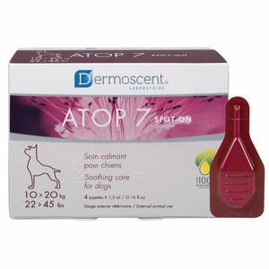 Dermoscent - Atop 7 spot-on dogs&cats 10-20 kg 4 pipette x 1,2ml