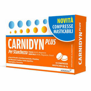  - Carnidyn Plus 18 Compresse Masticabili