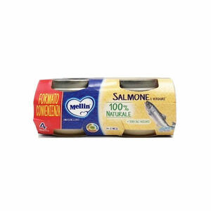  - Mellin Omogeneizzato Di Salmone E Verdure 4 X 80 G