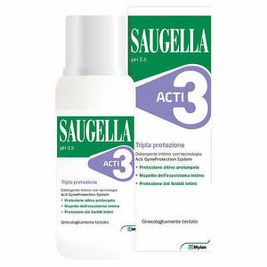  - Saugella Acti3 Detergente Intimo 250ml