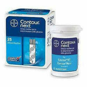 Contour - Contour Next Strisce Misurazione Glicemia  25 Pezzi