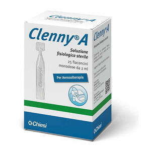  - Clenny A Soluzione Fisiologica Sterile Per Aerosolterapia 25 Flaconcini Monodose Da 2ml