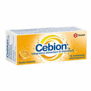 Cebion - Cebion Effervescenti Vitamina C Arancia 10 Compresse