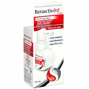 Reckitt Benactiv - 8,75 Mg/dose Spray Per Mucosa Orale, Soluzione, 15ml In Flacone Hdpe