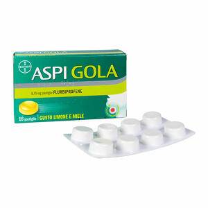 Aspirina - 8,75 Mg Pastiglia Gusto Miele Limone 16 Pastiglie In Blister Pvc/pvdc/alluminio