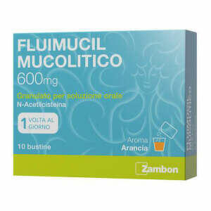 Zambon Fluimucil - 600 Mg Granulato Per Soluzione Orale 10 Bustine
