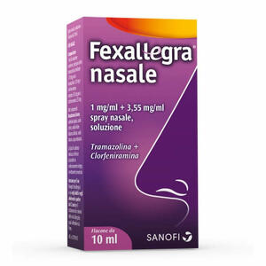 Fexallegra - 1 Mg/ml + 3,55 Mg/ml Spray Nasale, Soluzione 1 Flacone Da 10 Ml