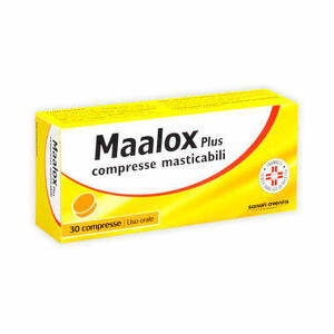 Maalox - Plus 200 Mg + 200 Mg + 25 Mg Compresse Masticabili 30 Compresse