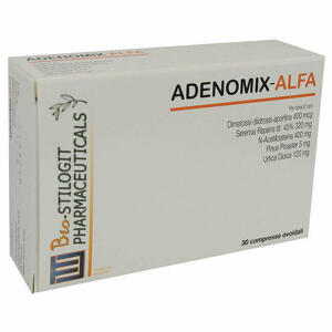 Bio Stilogit Pharmaceutic. - Adenomix Alfa 30 Compresse