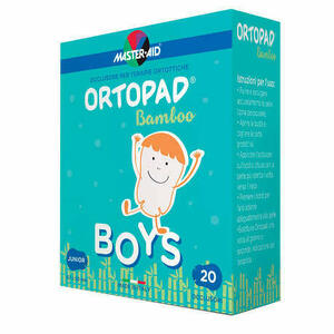 Pietrasanta Pharma - Cerotto Oculare Ortopad Cotton Boys Occlusore Per Terapie Ortottiche Medium 5,4x7,6 Cm 20 Pezzi