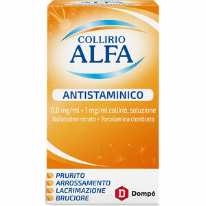 Dompe Collirio Alfa - 0,8 Mg/ml + 1 Mg/ml Collirio, Soluzioneflacone 10 Ml
