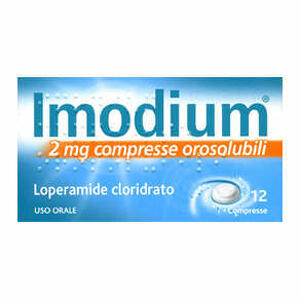 Imodium - 2 Mg Compresse Orosolubili12 Compresse