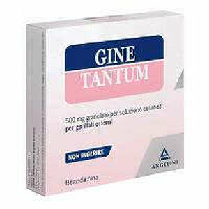 Angelini Ginetantum - 500 Mg Granulato Per Soluzione Cutanea Per Genitali Esterni10 Bustine