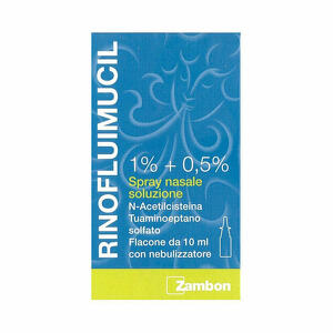 Zambon Fluimucil - 1% + 0,5% Spray Nasale Soluzioneflacone 10 Ml
