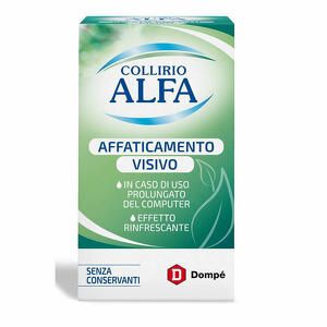 Collirio Alfa - Collirio Alfa Affaticamento Visivo 10ml