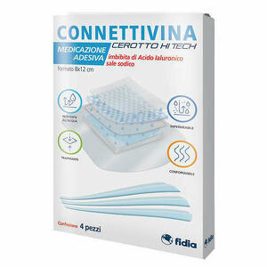 Connettivina - Cerotto Connettivina Hitech 8 X 12 Cm 4 Pezzi