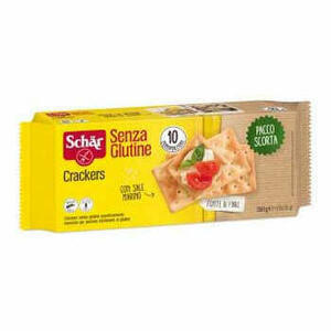  - Schar Crackers Senza Lattosio Pacco Scorta 10 Monoporzioni Da 35 G