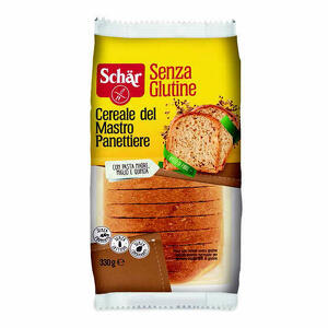 Schar - Schar Cereale Del Mastro Panettiere Pane Con Cereali Senza Lattosio 330 G