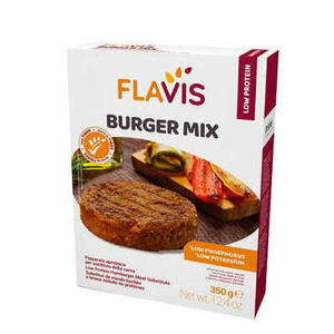  - Flavis Burger Mix Preparato Aproteico Per Sostituto Della Carne 350 G